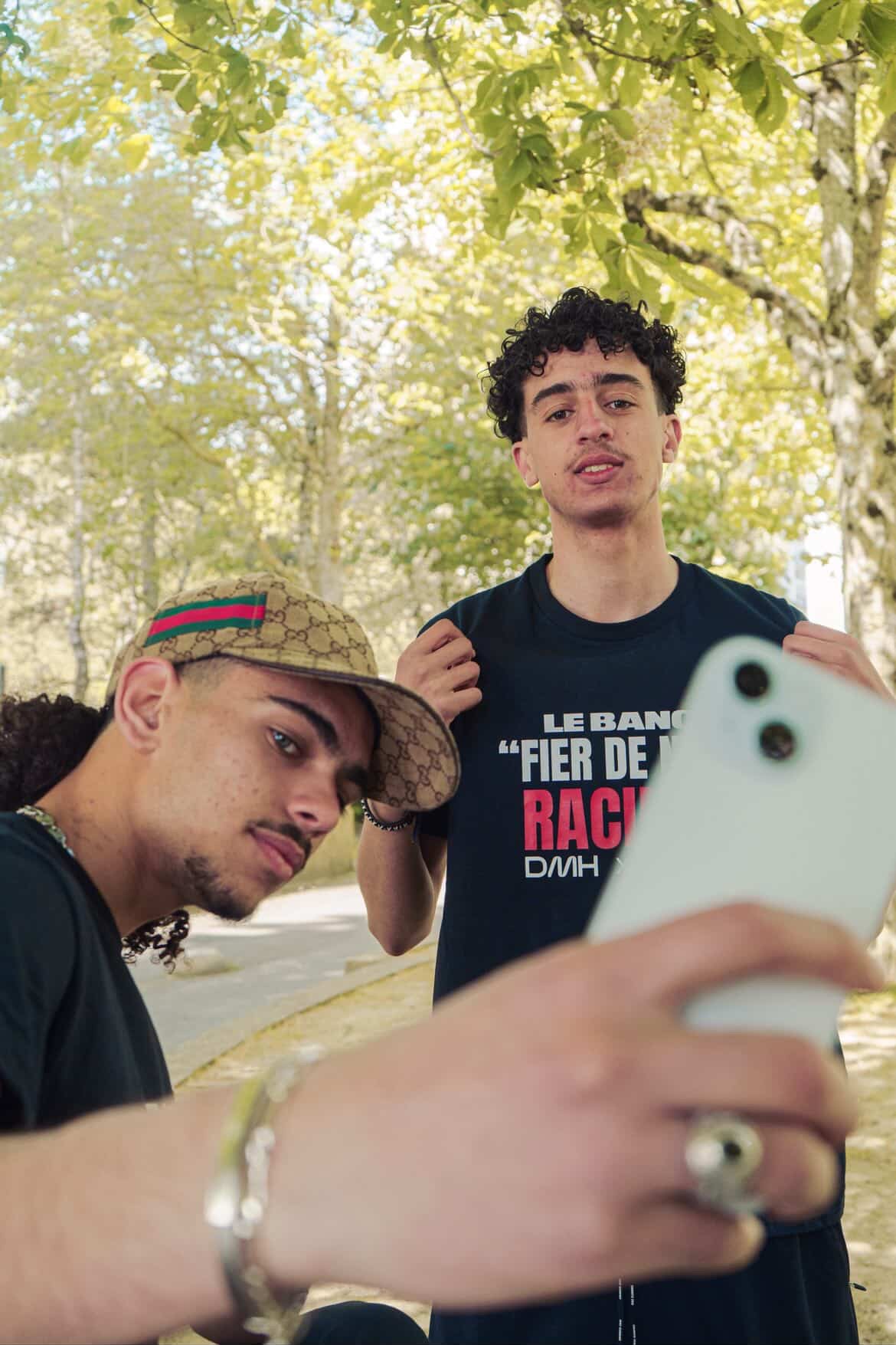 T-shirt « Fier de nos racines » collab Ayasa X Le Banc