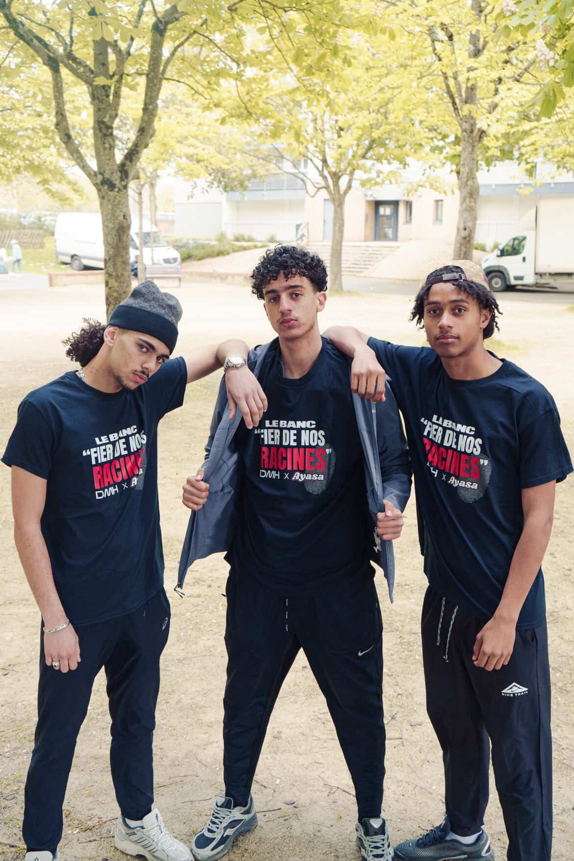 T-shirt « Fier de nos racines » collab Ayasa X Le Banc